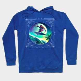 Mind surfing the Galaxy Hoodie